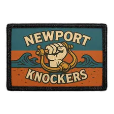 Pull Patch Newport Knockers patch med velcro 76 mm