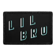 Pull Patch Lil Bro patch 3x2 velcro humor