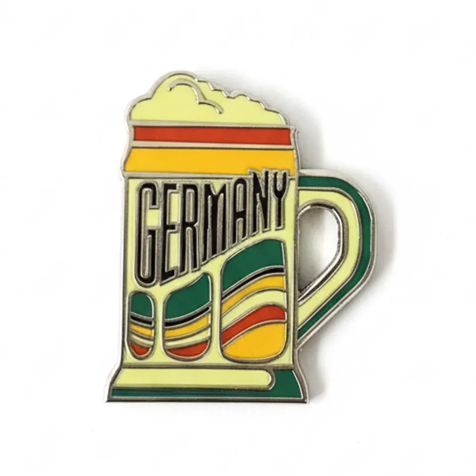 Vagabond Heart Germany emaljepin dobbelt nål