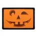 Pull Patch Pumpkin Face patch med velcro græskar