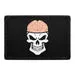 Pull Patch Skull With Brains patch med velcro – kranie med hjerne