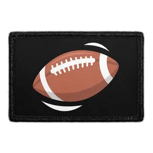 Pull Patch Football patch med velcro footballmotiv