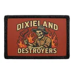Pull Patch Dixieland Destroyers patch velcro humor