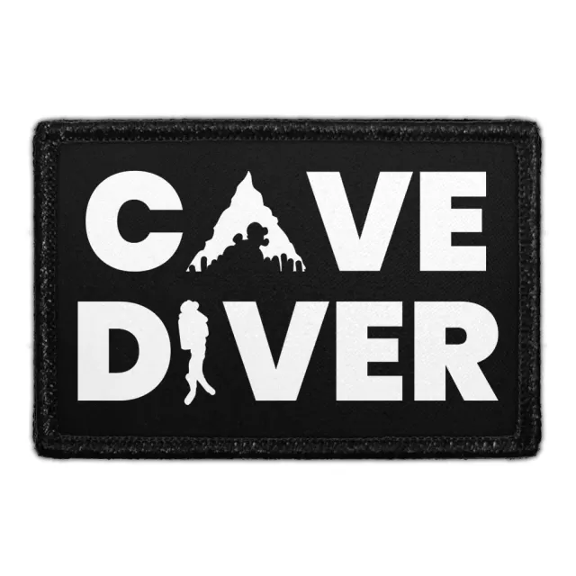 Pull Patch Cave Diver patch huledykker velcro