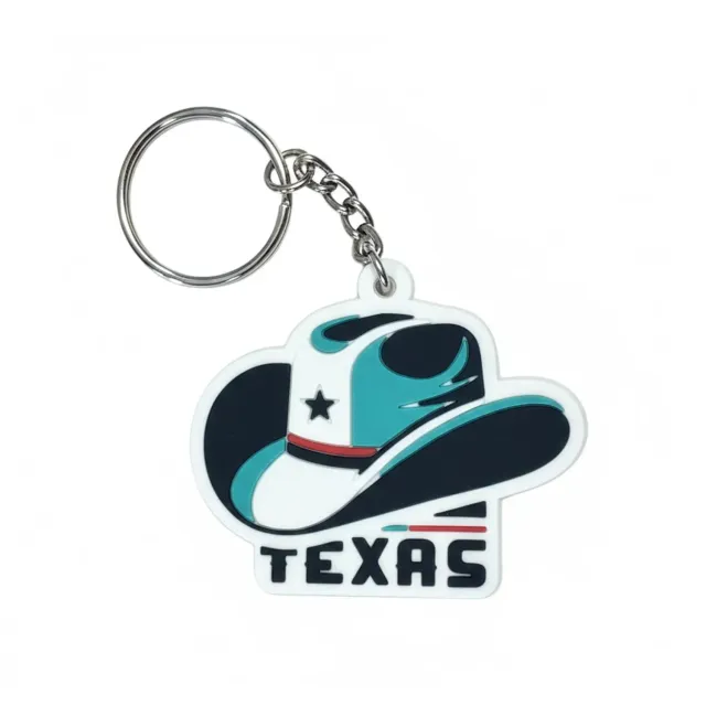 Vagabond Heart Texas nøglevedhæng broderet