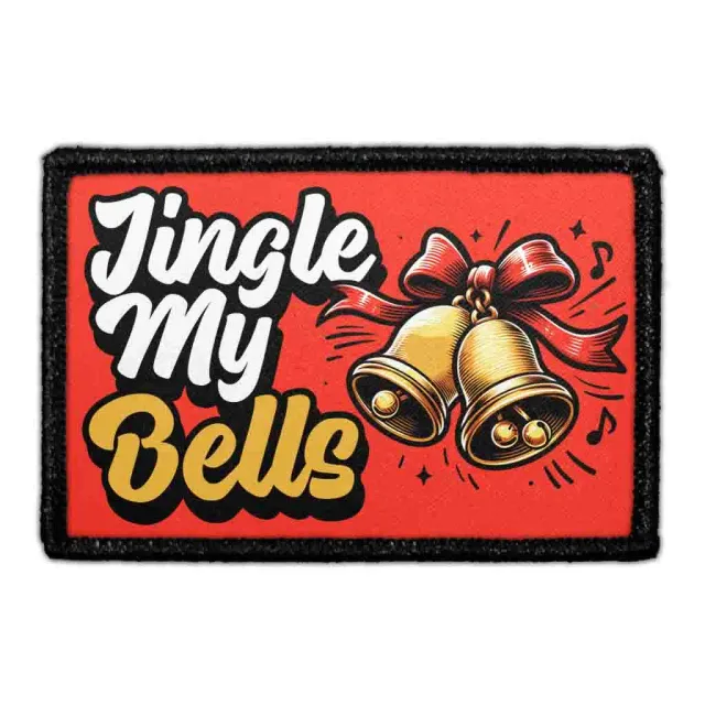 Pull Patch Jingle My Bells patch med velcro jul