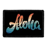Pull Patch Aloha 70s Vintage patch velcro 3x2 polyester