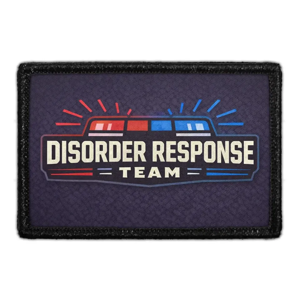 Pull Patch Disorder Response Team patch 3x2 politi
