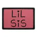 Pull Patch Lil Sis patch 76x51 mm velcro