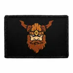 Pull Patch Viking Head patch velcro kriger