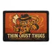 Pull Patch Thin Crust Thugs patch 76x51 mm pizza
