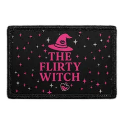 Pull Patch The Flirty Witch patch med velcro 76x51 mm