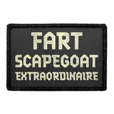 Pull Patch Fart Scapegoat patch med velcro 7,6 cm