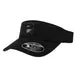 Pull Patch Visor Curved Bill Flexfit kasket sort