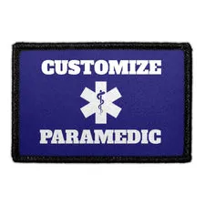 Pull Patch Paramedic patch custom velcro