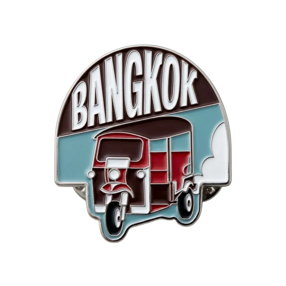 Vagabond Heart Bangkok Thailand pin emalje