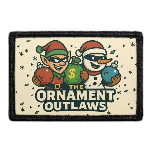 Pull Patch Ornament Outlaws patch 7,6x5 cm jul