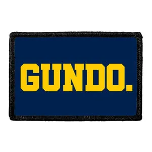 Pull Patch GUNDO. patch med velcro 7,6x5 cm