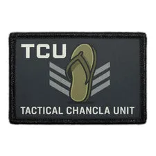 Pull Patch Tactical Chancla Unit TCU patch velcro 3x2