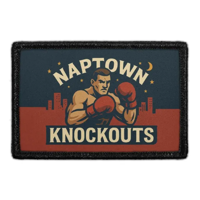 Pull Patch Naptown Knockouts patch 76x51 mm velcro
