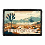 Pull Patch I Hate People Joshua Tree patch velcro – ørken