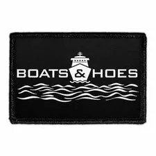 Pull Patch Boats And Hoes patch med velcro fræk