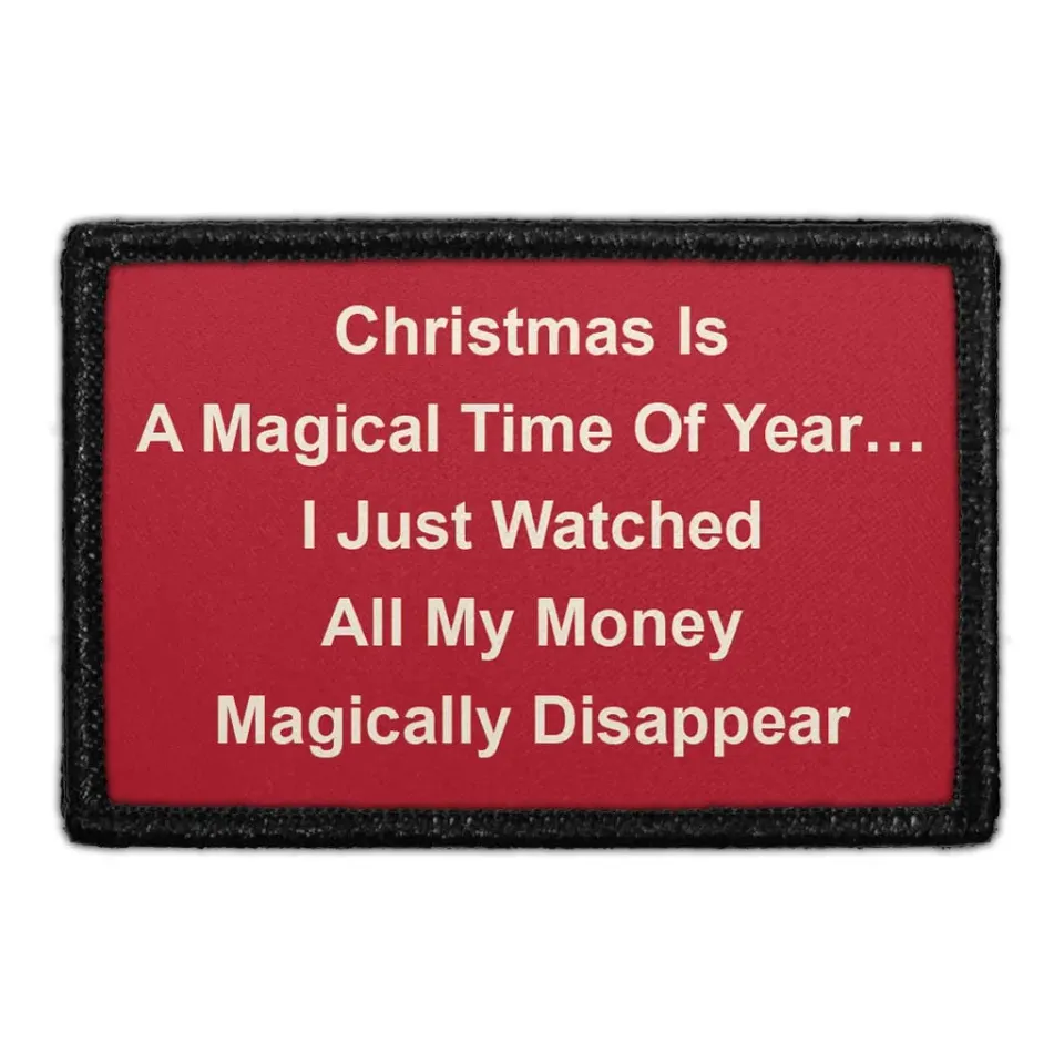 Pull Patch Christmas Magical Time patch 3x2 sjov