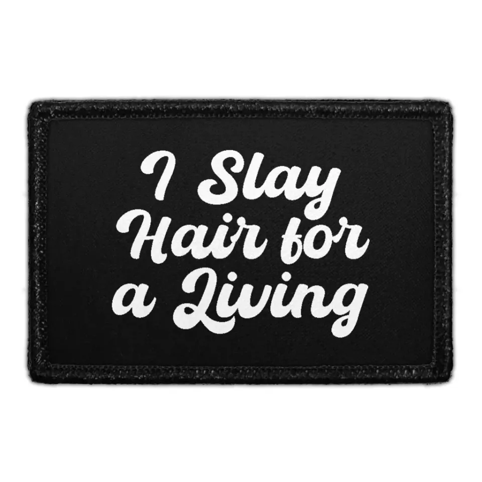 Pull Patch I Slay Hair patch 76x51 mm til frisør