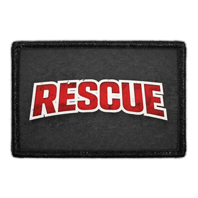 Pull Patch Rescue patch med velcro til uniform