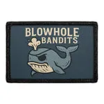 Pull Patch Blow Hole Bandits patch 3x2 velcro