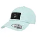 Pull Patch Curved Bill Dad Hat kasket Diamond Blue bomuld