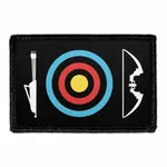 Pull Patch Archery Symbols patch velcro 7,6x5 cm