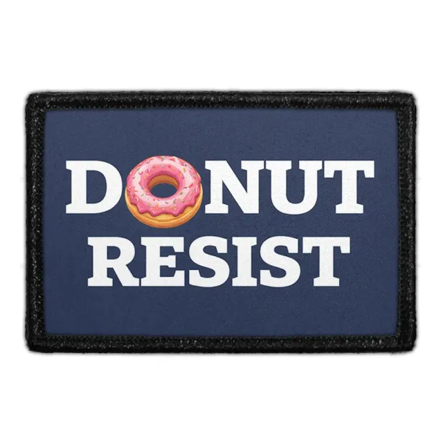Pull Patch Donut Resist patch med velcro – politihumor