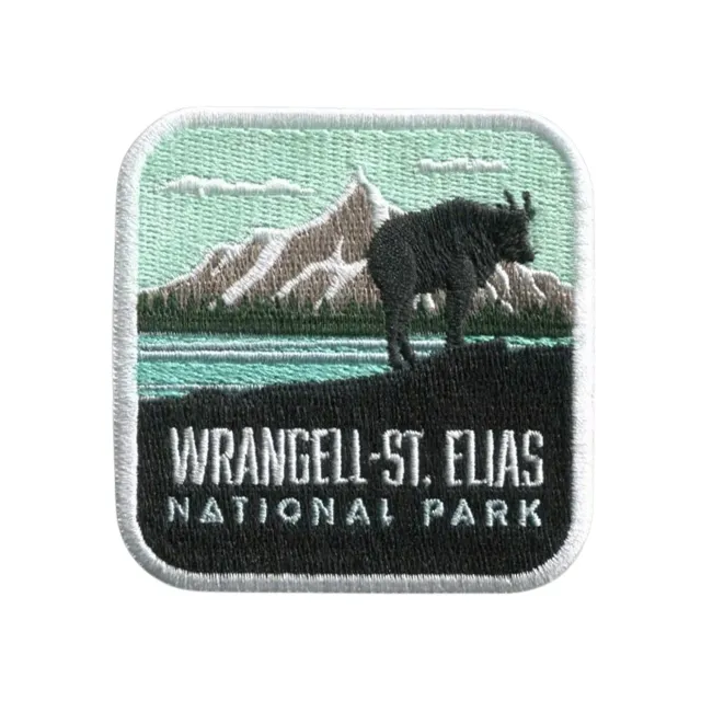 Vagabond Heart Wrangell-St. Elias National Park strygemærke broderet