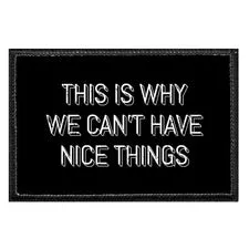 Pull Patch Nice Things patch 7,6x5 cm velcro