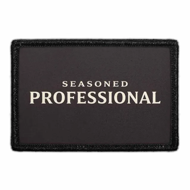 Pull Patch Seasoned Professional patch med velcro