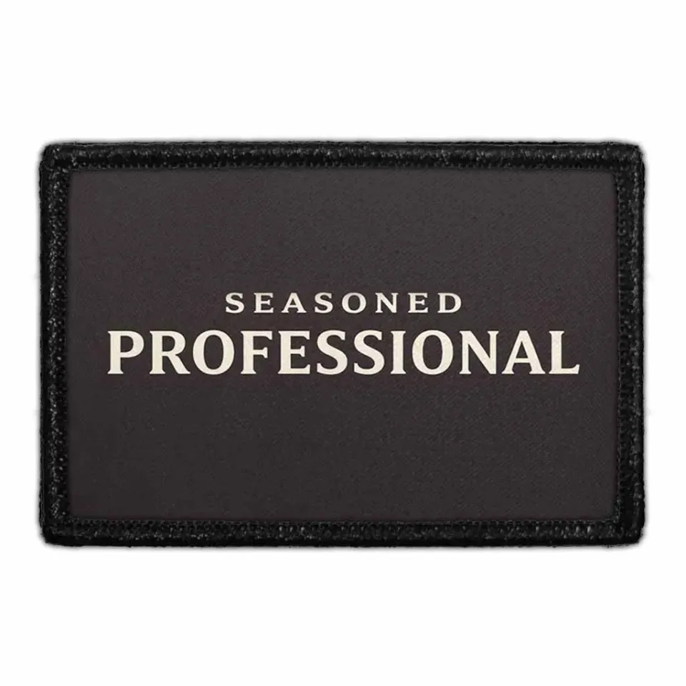 Pull Patch Seasoned Professional patch med velcro