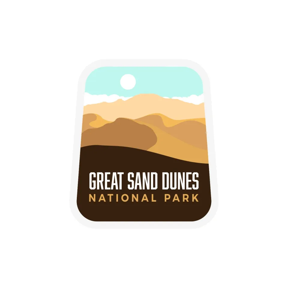 Vagabond Heart Great Sand Dunes klistermærke vejrbestandig