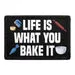 Pull Patch Life Is What You Bake It velcropatch bagemotiv