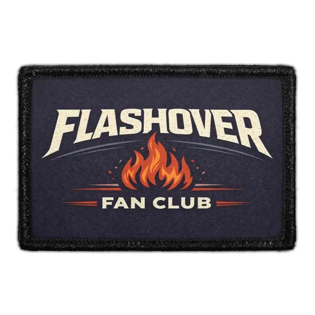 Pull Patch Flashover Fan Club patch brandmand