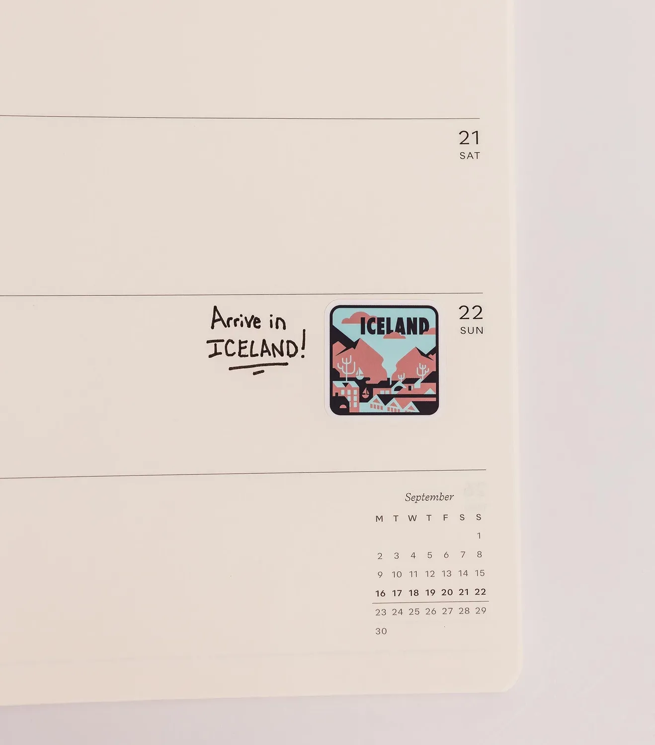 Vagabond Heart Mini Travel stickers 65 stk rejsesæt
