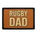 Pull Patch Rugby Dad patch 3x2 velcro rugbyfar