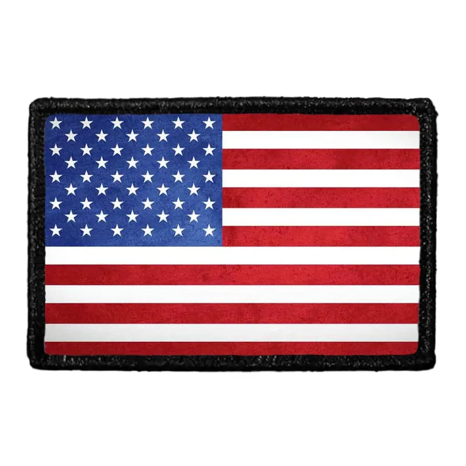 Pull Patch American Flag patch velcro