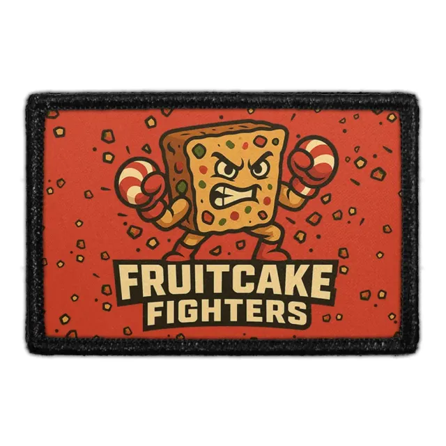 Pull Patch Fruitcake Fighters patch med velcro 76x51 mm