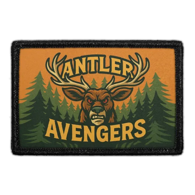 Pull Patch Antler Avengers patch velcro 7,6x5 cm