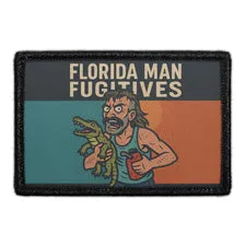 Pull Patch Florida Man Fugitives patch 76x51 velcro