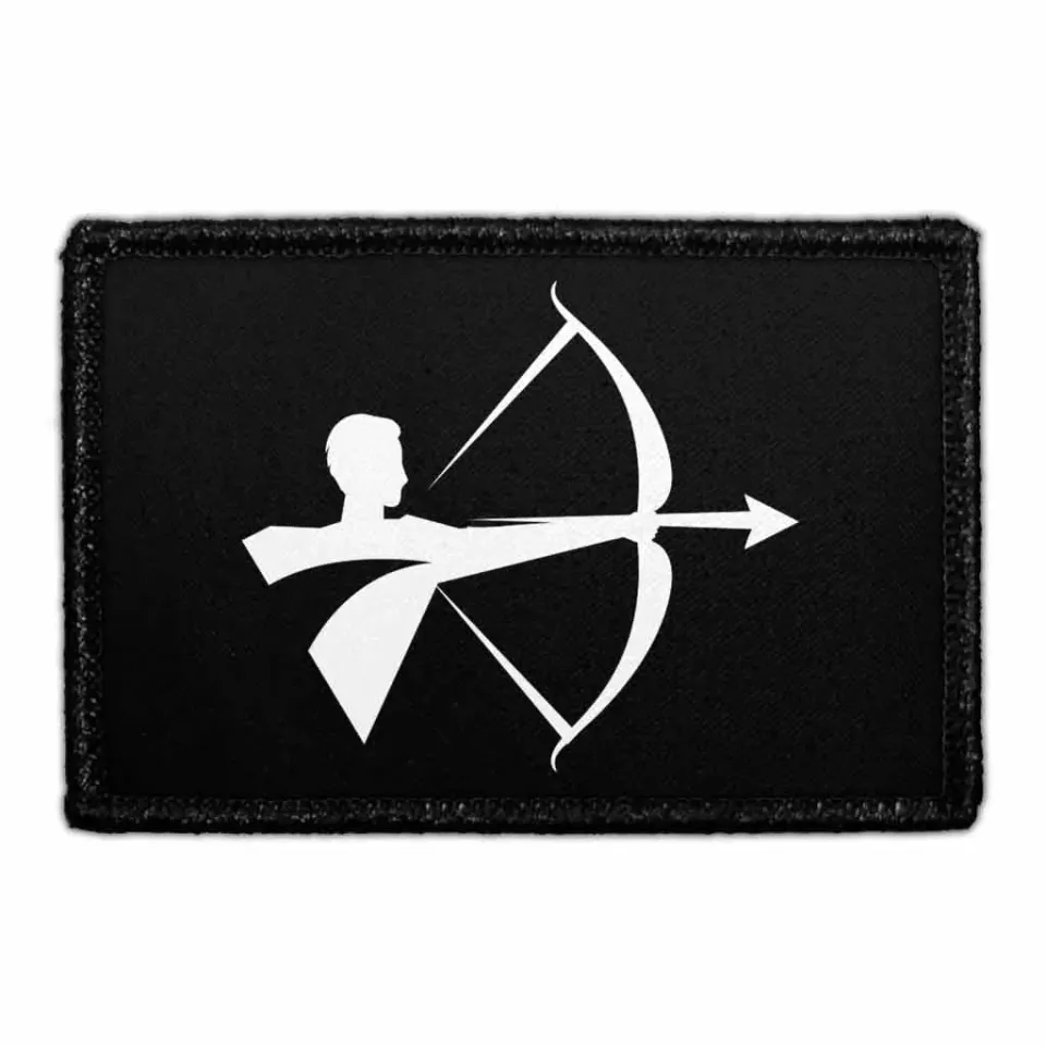 Pull Patch Archer Silhouette patch velcro 76 mm