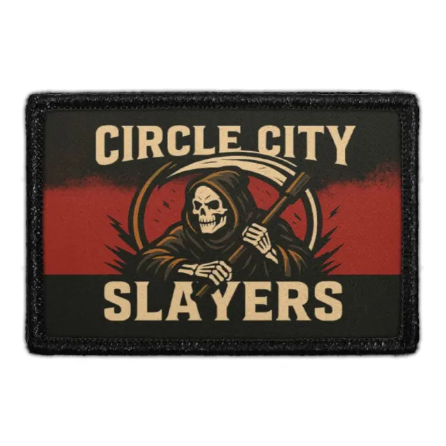 Pull Patch Circle City Slayers patch 76x51 mm velcro