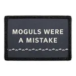 Pull Patch Moguls Were a Mistake patch velcro 3x2 ski