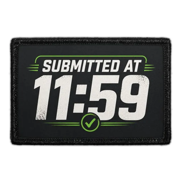 Pull Patch Submitted at 11-59 patch velcro studie